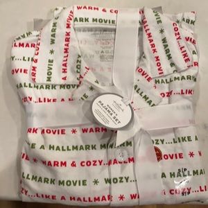 Women’s size Small Pajama set. Brand new COZY Hallmark Christmas Pajamas!